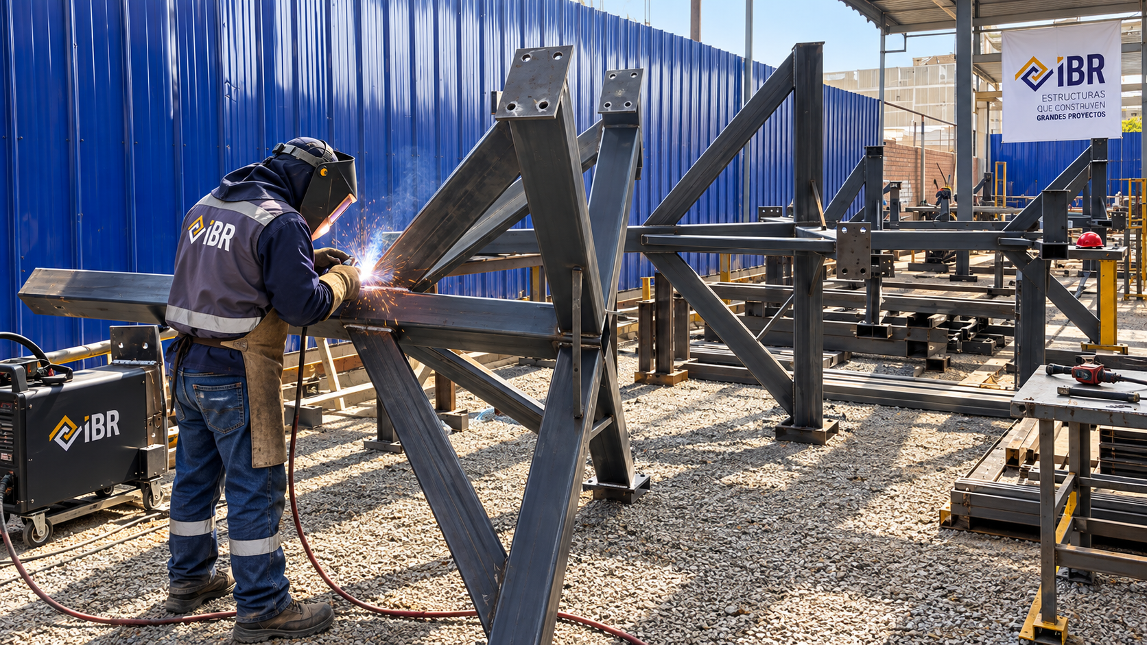 Fabricación y soldadura de estructuras metálicas